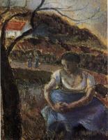 Pissarro, Camille - Seated Peasant Woman